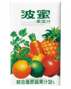 【波蜜】果菜汁250ml 6入/組