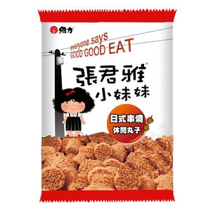 張君雅小妹妹-日式串燒休閒丸子80g(2入裝)