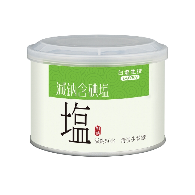 台鹽減鈉含碘鹽300g