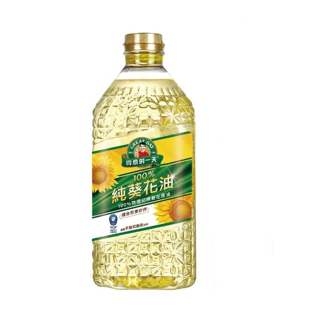 得意的一天純葵花油2.4L/瓶