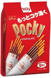 【GLICO】9袋入巧克力棒127g