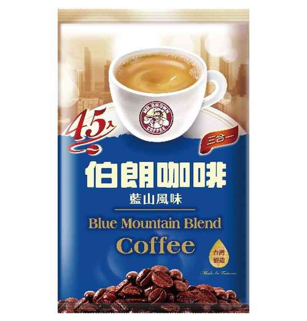 【伯朗】咖啡 藍山風味三合一15g 45入/袋